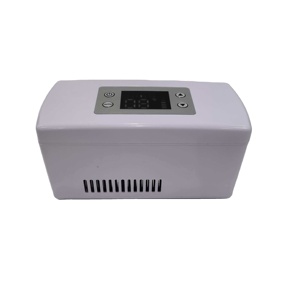 CREIDEA Boîte de transport isotherme pour peptides avec logo personnalisé, étui de refroidissement pour pilules, boîte pour stylo à peptides, mini-réfrigérateur portable avec sac de transport - Product Image 3