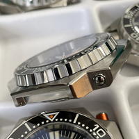 SD1969 Steeldive marka 56MM büyük boy yüksek kalite 120ATM safir cam seramik çerçeve erkekler dalış İzle ile süper aydınlık