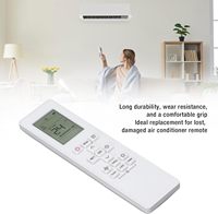 Télécommande de remplacement RG10B(G)/BGEF compatible avec les climatiseurs Carrier/Midea/Samsung RG10B(K1)/BGEFU1 RG10A11UBGEF RG10B2UBGEF
