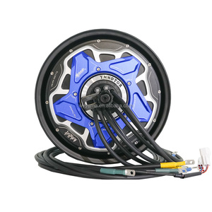 Kits de Conversión de Motor de Buje sin Escobillas de 12 Pulgadas y 3000W de Alta Potencia, Impermeables IP67, para Motocicletas, Scooters y Ciclomotores de Competición, 12 Pulgadas 300 - Product Image 2