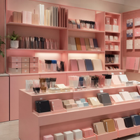 Estantes Cosméticos, Estantes Metálicos para Tienda Minorista, Etagere Boutique, Estantes para Tienda Minorista