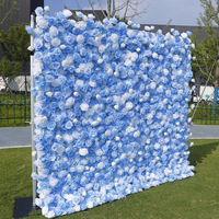 NINI Groothandel Moderne Op Maat Gemaakte Kleuren Zijden Kunstbloemen 3D Handgemaakte Decoratieve Wanddecoratie voor Bruiloft Babyshower Moederdag