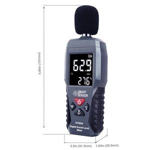 Hedao ST9604 Digital Portátil Som Nível Noise Medidor 30 ~ 130 <span class=keywords><strong>DBA</strong></span> Sound Meter Ferramenta Ambiente de teste - Product Image 2