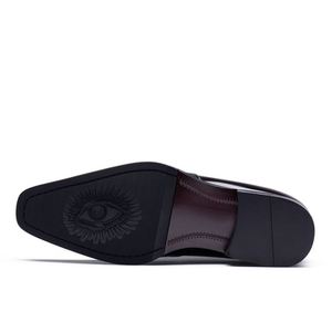 Chaussures habillées décontractées pour hommes, respirantes, en cuir, avec fonction rehausseur de taille, idéales pour les mariages, collection automne 2025 – Meilleures ventes - Product Image 3