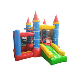 Château gonflable pour enfants avec toboggan sûr et durable pour de nombreuses <span class=keywords><strong>occasions</strong></span> 2025 nouveau petit lit de saut pour enfants <span class=keywords><strong>trampoline</strong></span> gonflable - Product Image 1