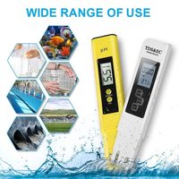 PH-mètre industriel portable TDS Analyseur numérique de qualité de l'eau 0.01pH Haute précision 0-9990ppm Température PPM Testeur ODM