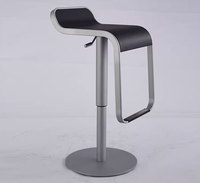 Tabouret de bar moderne en fer forgé, réglable en hauteur, robuste, pour usage commercial, bar à domicile, extérieur, salle de sport et salle à manger