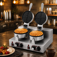 Gaufrier électrique double Cucina, mini-gaufrier robuste pour les hôtels et les services de restauration