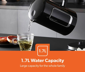 Market Best Seller Cordless Double Wall Mechanical Electric <b>Kettle</b> 1.8L Glass 1500W <b>Temperature</b> <b>Control</b> Household Factory - Product Image 6