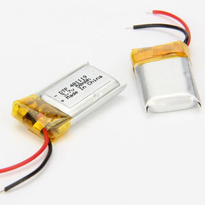 แบตเตอรี่ลิเธียมโพลิเมอร์แบบชาร์จได้ 581013 50mAh 3.7V แบตเตอรี่ลิโพโพลิเมอร์แบบ 2 ขา - Product Image 1