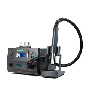 Station de Soudage à Air Chaud Quick 861X 1300W 3 Canaux avec Thermostat Intelligent pour Réparation de Puces Téléphoniques IC et Outil de Retravaillage SMD - Product Image 4