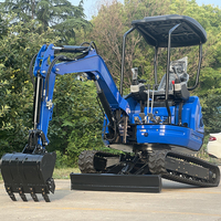 Excavator Mini Crawler 2 Ton, Mesin Hidrolik, Mesin EPA, Bucket 0,05m3, Konstruksi Perkotaan