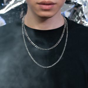 Colliers cubains personnalisés en or/rose de Miami, accessoires hip-hop en acier inoxydable, cadeaux de mode - Product Image 5