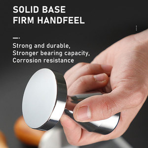 Deweisi Cao Cấp Cà Phê <span class=keywords><strong>Tamper</strong></span> 51 53 58 Mm Cà Phê Đậu <span class=keywords><strong>Tamper</strong></span> Cơ Sở Thép Không Gỉ Cà Phê <span class=keywords><strong>Tamper</strong></span> Với Tay Cầm Bằng Gỗ - Product Image 5