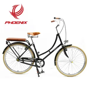 Phoenix New Design 26 Inch Classic High Carbon Steel Vintage Frame Renaissance City Bicycle