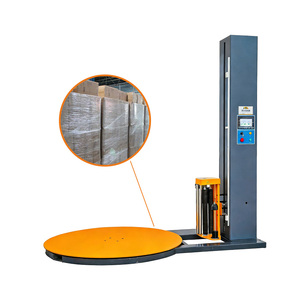 Machine d'emballage de palettes entièrement automatique avec <span class=keywords><strong>film</strong></span> étirable pour charges de palettes industrielles - Product Image 1