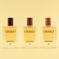 Vente en gros de flacons de parfum de luxe personnalisés de haute qualité, flacon de parfum carré en verre de 30 ml, 50 ml, 100 ml, flacon de parfum vide avec boîte