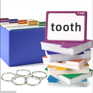 Vente en gros de puzzles pour l'éducation précoce des enfants, jeux de société, cartes de pratique en papier fantaisie durable avec lettres anglaises - Product Image 3