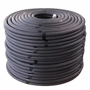 HVAC-aire acondicionado de 1/4 "y 1/2", juego de líneas de cobre negro, tubo de cobre