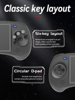Console de jeu portable ANBERNIC RG ARC ARC-D 2024, écran IPS de 4 pouces, Android 11, Linux, lecteur vidéo rétro, prend en charge les commandes filaires, jeux