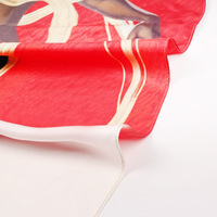 Produits en promotion : Foulard en soie personnalisé avec logo imprimé numériquement, OEM/ODM, tendance, 90CM*90CM, foulard en soie classique pour femme