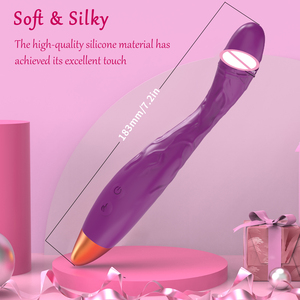 Varita vibradora adultos juguetes <span class=keywords><strong>sexuales</strong></span> <span class=keywords><strong>femeninos</strong></span> masajeador Personal con 10 potentes vibraciones y función de calefacción, consolador vibrador para clítoris - Product Image 5