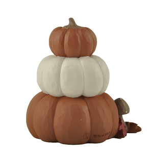 Zucche in resina impilate Set <span class=keywords><strong>di</strong></span> decorazioni <span class=keywords><strong>di</strong></span> Halloween in <span class=keywords><strong>tre</strong></span> feste grato per <span class=keywords><strong>tutto</strong></span> - Product Image 3