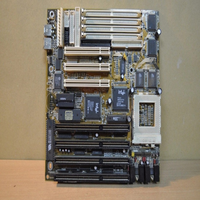 Placa base Plc MB-8500TVX con 4 ranuras ISA y 3 ranuras PCI, memoria RAM EDO, puerto PS2 AT Socket 7, suministro a granel.