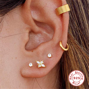 ROXI Joyería de Moda con Diseño Floral, Pendientes de Plata de Ley S925 - Product Image 6
