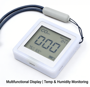 Détecteur de monoxyde de carbone AECTEC C601-180, batterie de 180 jours, alarme réglable 0-2000 ppm, son + vibration + LED, large plage de détection, compteur de CO - Product Image 4