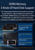 Neuer Industrie-PC i7 10870H 1165 G7 2LAN PS2 RS485 WIFI WIN10 LINUX MINI Computer
