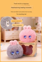 Peluche interactive AI en forme d'animal mignon, poupée parlante pour enfants, apprentissage éducatif, racontage d'histoires et compagnon émotionnel
