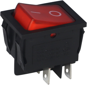 Interruptor Basculante Iluminado de 4 Pines, 15A 250V, Encendido/Apagado - Product Image 2