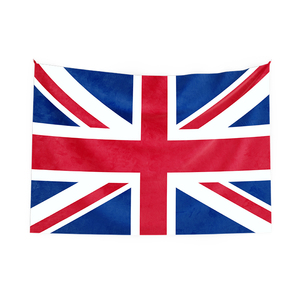 Chất Lượng Cao Tùy Chỉnh 3X5 Union Jack Cờ Cờ Cờ Kỹ Thuật Số In Ấn Polyester Vải Chống Nhăn Nhà Máy Trực Tiếp Giá Tất Cả - Product Image 1