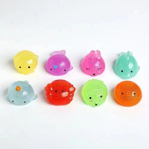 Hot Selling Giant Big Large TPR Soft Cute Animal <b>Squeeze</b> Stress <b>Balls</b> Jumbo Glitter Mochi Squishy Toys for Gift - Product Image 5