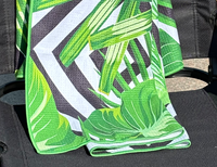 Serviette de plage gaufrée en microfibre, grande taille, légère et à séchage rapide, idéale pour les voyages, pour adultes, hommes et femmes – Offre estivale