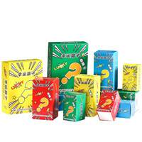 Boîtes en papier cosmétique personnalisées haut de gamme Conception de boîtes aveugles de jouets à la mode avec emballage vide imprimé en couleur Petits cadeaux détachables