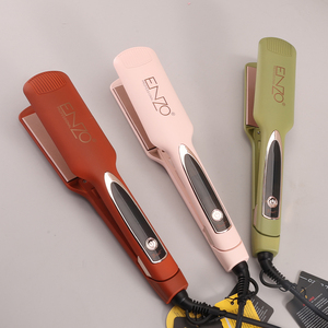 <span class=keywords><strong>ENZO</strong></span> Fast Heating PTC Heizplatte Breite Platte Ionic Flat Iron Profession eller Haar glätter mit einstellbarer Temperatur - Product Image 6