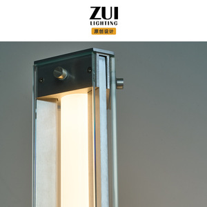 ZUI Lighting Floor Lamp <b>LED</b> Touch Control Triangular Base Home Living Room <b>Corner</b> <b>Light</b> Minimalist Design - Product Image 3