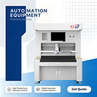 Distributeur automatique intelligent panoramique avec caméra pour la coloration de badges et la distribution de colle visuelle