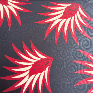 <span class=keywords><strong>ผ้า</strong></span>ไมโครไฟเบอร์กันเป็นขุย 100% โพลีเอสเตอร์ พิมพ์ลายแฟชั่นสองด้าน ลายบาติกแอฟริกัน สำหรับตัดชุดแต่งงานเด็กผู้ชาย - Product Image 2