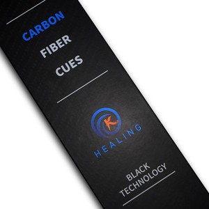 Queue de billard en fibre de carbone, ensemble deux pièces, noire, légère, avec coffret cadeau et étui de rangement portable - Product Image 3