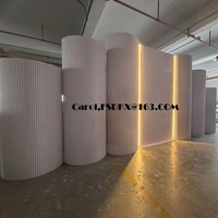 Nouveau design – Support de toile de fond de mariage en PVC blanc, socle ondulé, présentoir de couloir