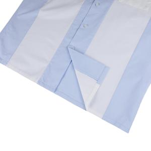 Camicie a <span class=keywords><strong>maniche</strong></span> <span class=keywords><strong>corte</strong></span> a strisce larghe da uomo con Logo personalizzato - Product Image 5