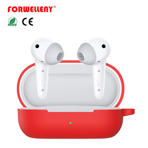 Forwelleny Auriculares Suave y Flexible Protector de Auriculares, Estuches de Silicona Anticaída para <span class=keywords><strong>Freebuds</strong></span> <span class=keywords><strong>SE</strong></span>, No Auriculares - Product Image 1