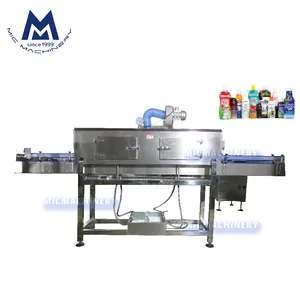 Semi Auto Bottle PVC steam tunnel Heating Label Shrink Sleeve Labeling Machine