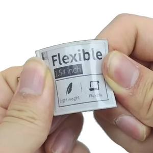 หน้าจอ Lida แบบโค้งงอได้ ขนาด 1.54 นิ้ว AMOLED E-paper ความละเอียด 200x200 พิกเซล 2 สี อินเทอร์เฟซ SPI ความสว่าง 100cd/m อุณหภูมิการใช้งาน -20~70 องศาเซลเซียส - Product Image 1