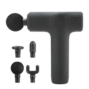 Pistola de masaje muscular <span class=keywords><strong>Digital</strong></span> sin núcleo, terapia quiropráctica en la espalda y los hombros, pistola fascial corporal de mano con piezas de repuesto gratuitas - Product Image 3