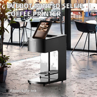 Printer Makanan Flatbed Inkjet Otomatis WiFi Definisi Tinggi dengan Tinta yang Dapat Dimakan untuk Pencetakan Kopi, Minuman, dan Makanan Penutup