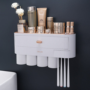 2020 nouveau support <span class=keywords><strong>de</strong></span> brosse à dents <span class=keywords><strong>de</strong></span> rasoir en Silicone imperméable pratique pour salle <span class=keywords><strong>de</strong></span> bains - Product Image 4